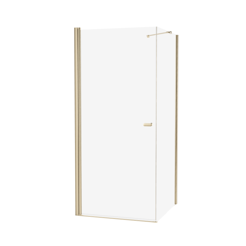 Kabina prysznicowa NEW SOLEO GOLD BRUSHED 70x90x195 szkło 6 mm NEW TRENDY K-4172