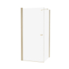 Kabina prysznicowa NEW SOLEO GOLD BRUSHED 90x70x195 szkło 6 mm NEW TRENDY K-4182
