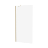 Kabina walk-in NEW SOLEO GOLD BRUSHED 100x195 szkło 6 mm NEW TRENDY K-4318