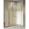 Kabina prysznicowa PRIME GOLD BRUSHED 100x70x200 szkło 6 mm NEW TRENDY D-0785A/D-0328B
