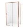 Kabina prysznicowa PRIME COPPER BRUSHED 100x90x200 szkło 6 mm NEW TRENDY D-0813A/D-0342B