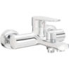Bateria wannowa Tubo chrom DEANTE BUT_010M