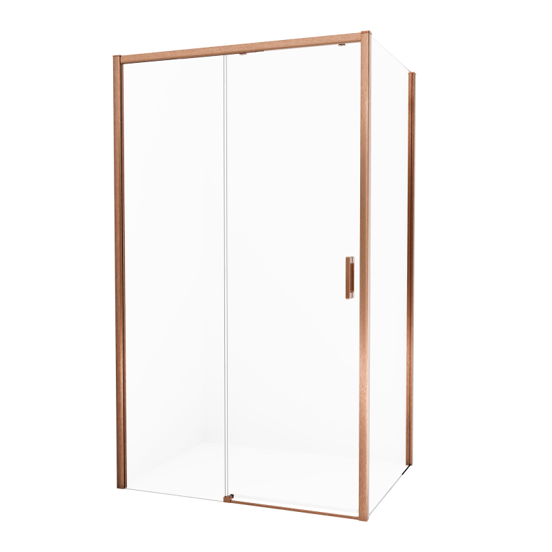 Kabina prysznicowa PRIME COPPER BRUSHED 150x100x200 szkło 6 mm NEW TRENDY K-4010