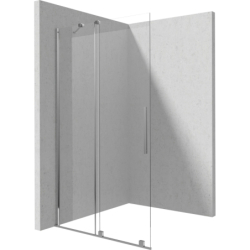 Ścianka prysznicowa walk-in - przesuwna Jasmin chrom DEANTE KTJ_039R