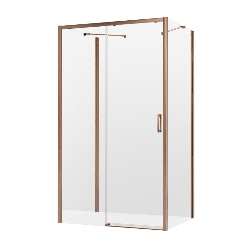Kabina prysznicowa PRIME COPPER BRUSHED 110x90x200 szkło 6 mm NEW TRENDY K-4049