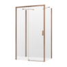 Kabina prysznicowa PRIME COPPER BRUSHED 120x90x200 szkło 6 mm NEW TRENDY K-4081