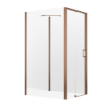 Kabina prysznicowa PRIME COPPER BRUSHED 100x110x200 szkło 6 mm NEW TRENDY K-4103