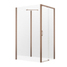 Kabina prysznicowa PRIME COPPER BRUSHED 110x100x200 szkło 6 mm NEW TRENDY K-4140