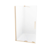 Parawan nawannowy SMART GOLD BRUSHED 140x150 szkło 8 mm NEW TRENDY EXK-7791