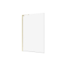 Parawan nawannowy NESTA LIGHT GOLD 90x150 szkło 8 mm NEW TRENDY P-0207-WL