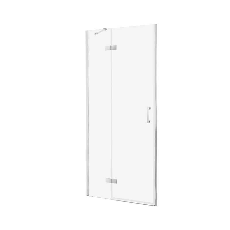 Drzwi wnękowe NESTA CHROME 120x200 szkło 6 mm NEW TRENDY D-0855A