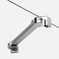 Kabina prysznicowa NESTA CHROME 80x90x200 szkło 6 mm NEW TRENDY K-3657