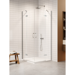 Kabina prysznicowa NESTA CHROME 120x90x200 szkło 6 mm NEW TRENDY K-3677