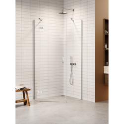 Kabina prysznicowa NESTA CHROME 100x80x200 szkło 6 mm NEW TRENDY K-3694