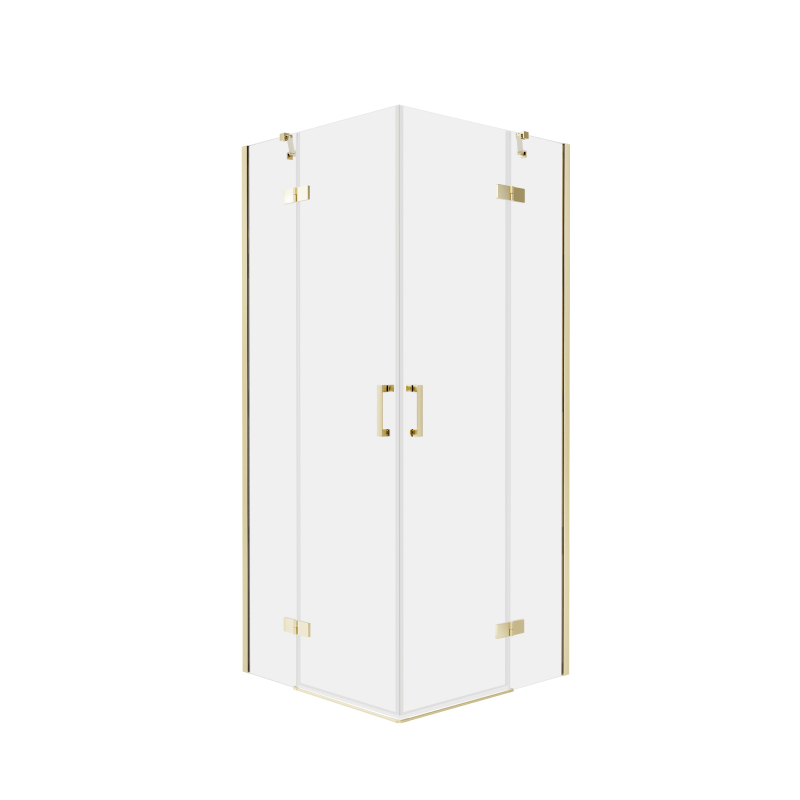 Kabina prysznicowa NESTA LIGHT GOLD 80x110x200 szkło 6 mm NEW TRENDY K-4553