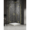 Kabina prysznicowa NESTA LIGHT GOLD 80x110x200 szkło 6 mm NEW TRENDY K-4553