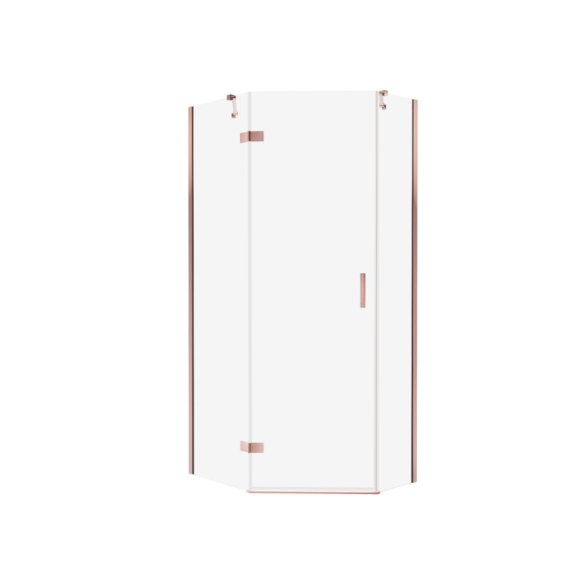 Kabina prysznicowa NESTA COPPER BRUSHED 100x80x200 szkło 6 mm NEW TRENDY K-4687