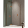 Kabina prysznicowa NESTA COPPER BRUSHED 100x80x200 szkło 6 mm NEW TRENDY K-4687