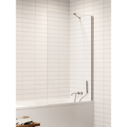 Parawan nawannowy NESTA CHROME 60x150 szkło 8 mm NEW TRENDY P-0192