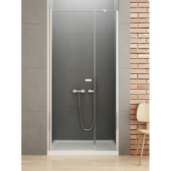 Drzwi wnękowe NEW SOLEO 150x195 szkło 6 mm NEW TRENDY D-0979A-WP