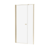 Drzwi wnękowe NEW SOLEO GOLD BRUSHED 150x195 szkło 6 mm NEW TRENDY D-0991A-WP