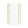 Kabina prysznicowa NEW SOLEO LIGHT GOLD 80x80x195 szkło 6 mm NEW TRENDY K-4373