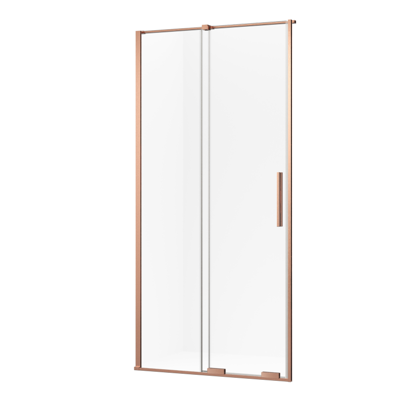Drzwi wnękowe SMART COPPER BRUSHED 170x200 szkło 8 mm NEW TRENDY EXK-7650