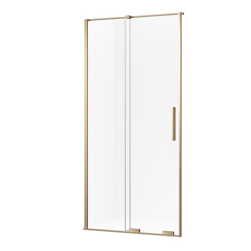 Drzwi wnękowe SMART GOLD BRUSHED 150x200 szkło 8 mm NEW TRENDY EXK-7506