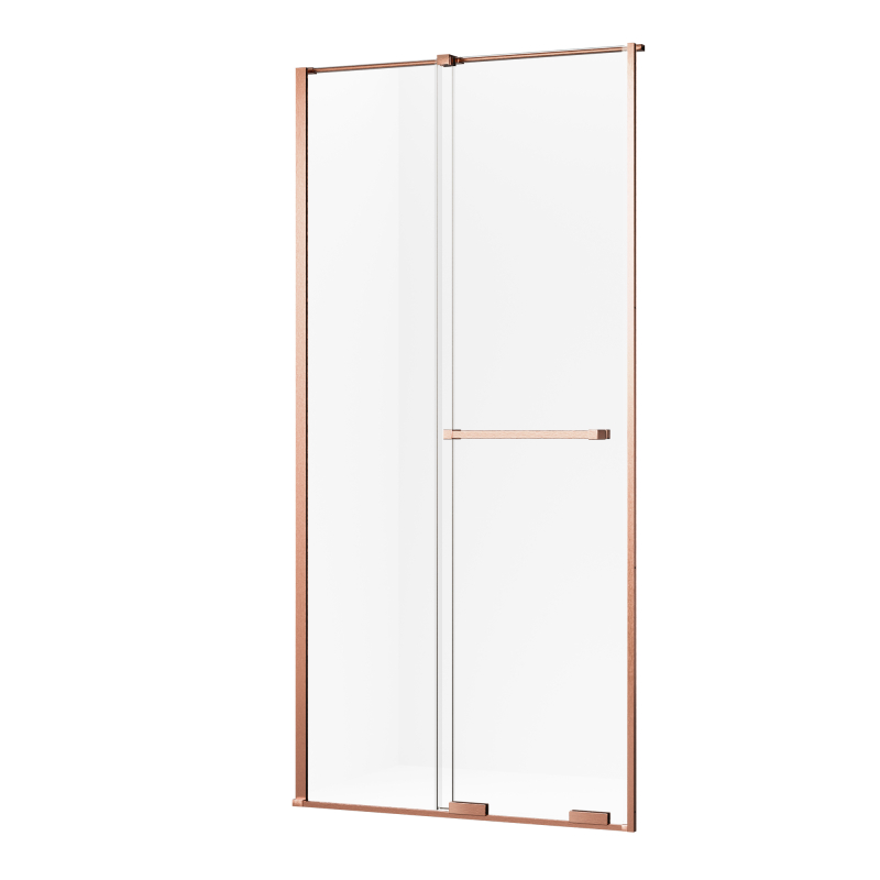 Drzwi wnękowe SMART COPPER BRUSHED 170x200 szkło 8 mm NEW TRENDY EXK-7659