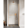 Drzwi wnękowe SMART COPPER BRUSHED 180x200 szkło 8 mm NEW TRENDY EXK-7660