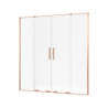 Drzwi wnękowe SMART COPPER BRUSHED 140x200 szkło 8 mm NEW TRENDY EXK-7662