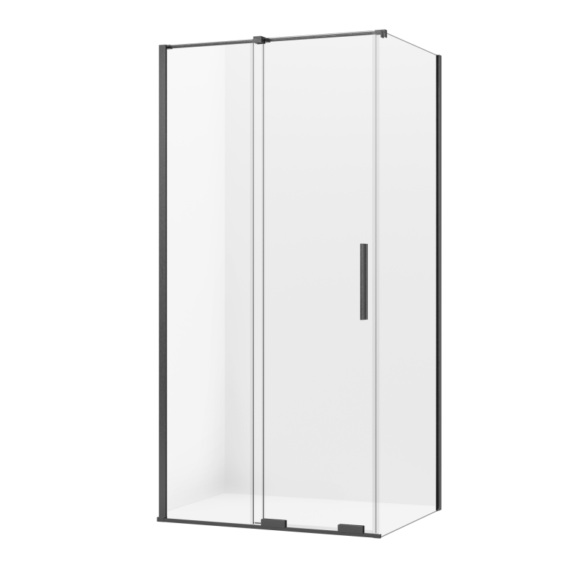 Kabina prysznicowa SMART GUNMETAL BRUSHED 110x100x200 szkło 8 mm NEW TRENDY EXK-7846