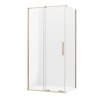 Kabina prysznicowa SMART GOLD BRUSHED 140x100x200 szkło 8 mm NEW TRENDY EXK-7547