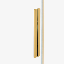 Kabina prysznicowa SMART GOLD BRUSHED 160x120x200 szkło 8 mm NEW TRENDY EXK-7559
