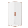 Kabina prysznicowa SMART COPPER BRUSHED 110x120x200 szkło 8 mm NEW TRENDY EXK-7750