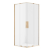 Kabina prysznicowa SMART GOLD BRUSHED 90x120x200 szkło 8 mm NEW TRENDY EXK-7603