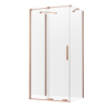 Kabina prysznicowa SMART COPPER BRUSHED 130x100x200 szkło 8 mm NEW TRENDY EXK-7763