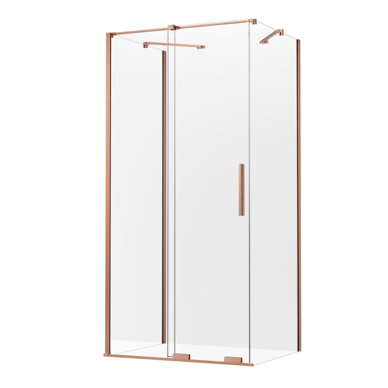 Kabina prysznicowa SMART COPPER BRUSHED 140x90x200 szkło 8 mm NEW TRENDY EXK-7765