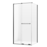 Kabina prysznicowa SMART GUNMETAL BRUSHED 100x90x200 szkło 8 mm NEW TRENDY EXK-7875