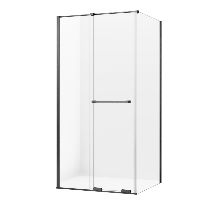 Kabina prysznicowa SMART GUNMETAL BRUSHED 160x120x200 szkło 8 mm NEW TRENDY EXK-7908