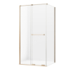 Kabina prysznicowa SMART GOLD BRUSHED 110x80x200 szkło 8 mm NEW TRENDY EXK-7565