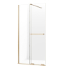 Kabina walk-in SMART GOLD BRUSHED 110x200 szkło 8 mm NEW TRENDY EXK-7637