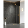 Kabina walk-in SMART GOLD BRUSHED 140x200 szkło 8 mm NEW TRENDY EXK-7640