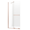 Kabina walk-in SMART COPPER BRUSHED 90x200 szkło 8 mm NEW TRENDY EXK-7777-WU