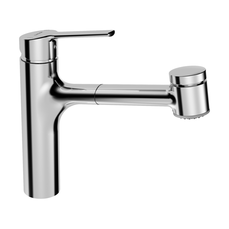 Bateria kuchenna 1-otworowa chrom jednouchwytowa HANSARONDA Comfort HANSA 3382273