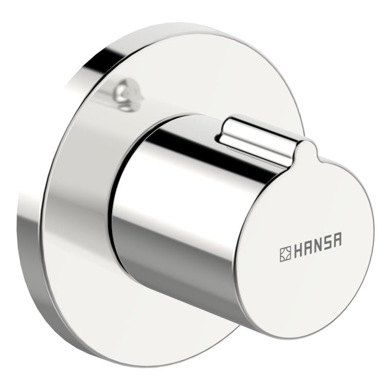 Płyta maskująca baterii natynkowej chrom element natynkowy HANSAHOME HANSA 2288101