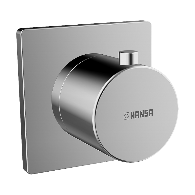 Płyta maskująca przełącznik chrom element natynkowy HANSA 2879172