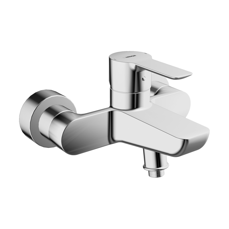 Bateria wannowo-natryskowa chrom jednouchwytowa HANSALIGNA HANSA 6742103