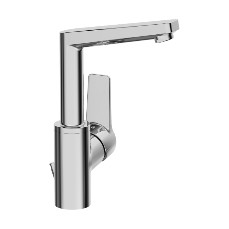 Bateria umywalkowa 1-otworowa chrom boczna dźwignia HANSATWIST HANSA 9542203