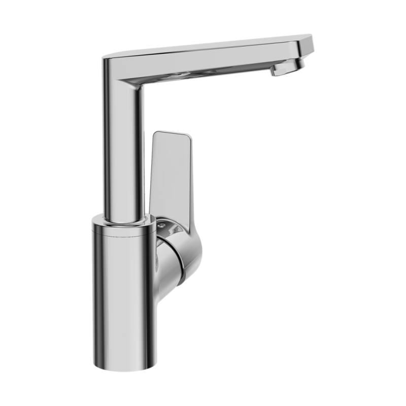 Bateria umywalkowa 1-otworowa chrom boczna dźwignia HANSATWIST HANSA 9552203